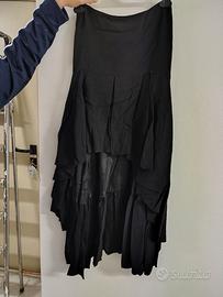 gonna elegante asimmetrica