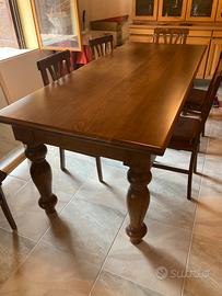 Tavolo legno massello