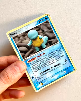 Squirtle Ditto 64/113 EX Specie Delta