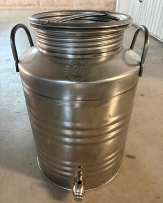 Fusto in acciaio Inox
