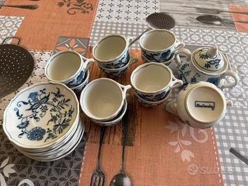 Servizio da caffè Blue Danube in porcellana