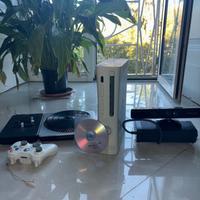 Xbox 360 completa+joystick wireless+kinect+dj hero