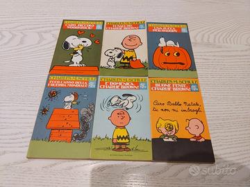 lotto 6 fumetti PEANUTS - CHARLIE BROWN