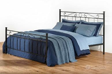 Letto in ferro battuto+ Toghe 