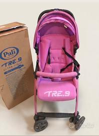 Passeggino Ultraleggero Pali 3.9 rosa con scatola