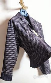 Giacca-camicia leggera,fantasia,nuova,tg.48