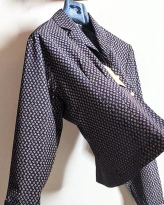 Giacca-camicia leggera,fantasia,nuova,tg.48