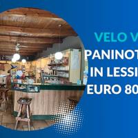 Bar paninoteca ottimi incassi