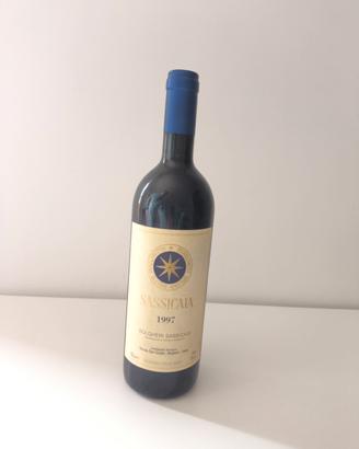 Sassicaia vino anno 1997