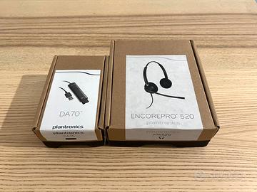 Cuffia con microfono, interfaccia USB, per PC/MAC
