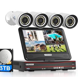 Kit Videosorveglianza  5Mp Poe