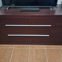 cassettiera in legno