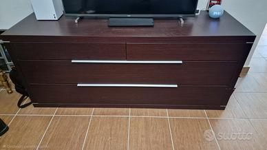 cassettiera in legno