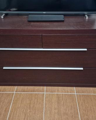 cassettiera in legno