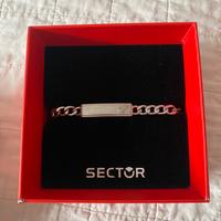Bracciale Sector argento, con scatola e garanzia