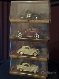 Lotto 4 Brumm Fiat 500 Topolino 1100 1:43 in teca