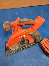 Sega circolare a batteria hilty con AspIrapolvere