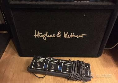 AMPLIFICATORE Hughes & Kettner + PEDALIERA SWITCH