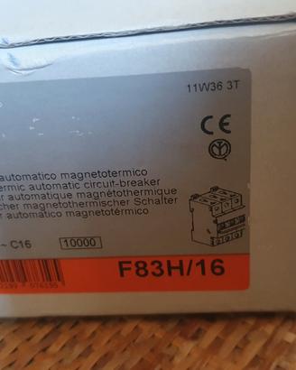 Interruttori magnetotermi BTicino nuovi ed usati 