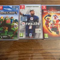 Minecraft, Fifa 23, gli incredibil per nintendo.