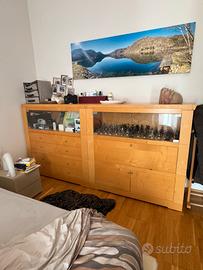 ELEGANTI LIBRERIE CASSETTIERE