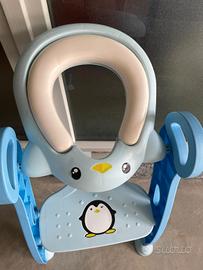 Sedile wc bambini con scaletta