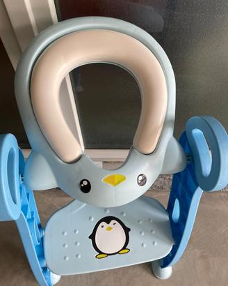 Sedile wc bambini con scaletta