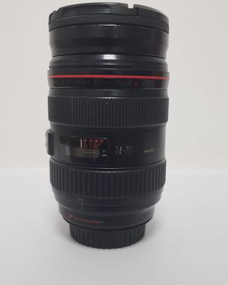 Obiettivo Canon EF 24-70mm 1:2.8 L USM usato