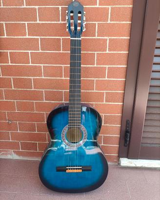 Chitarra Eko Blu con custodia