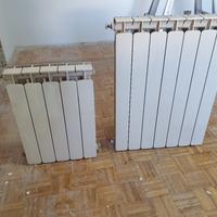 Calorifero/radiatore 5/7 elementi, asse 60/80