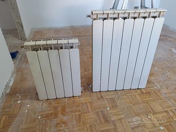 Calorifero/radiatore 5/7 elementi, asse 60/80