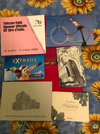 Schede telefoniche telecom in folder nuove