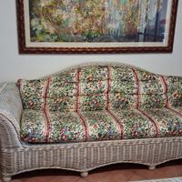 Divano in vero midollino