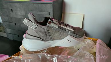 sneaker Fendi Flow  grigie 