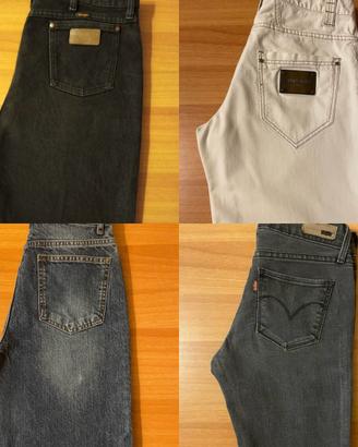 Stock/Lotto 12 jeans uomo/donna