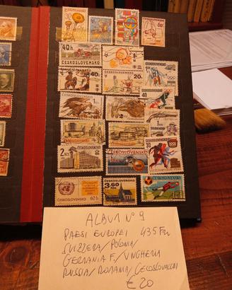 Album di francobolli n.9