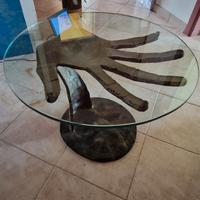 Tavolino da caffè, realizzato artigianalmente