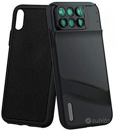 Cover con Lenti Zoom grandangolo e Macro per Apple