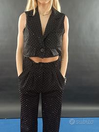 Pantalone e gilet donna