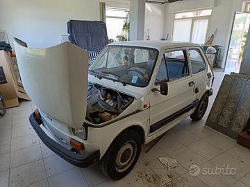 FIAT 126 – BIANCA – 650 cc – AUTO D'EPOCA