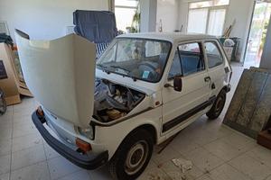 FIAT 126 – BIANCA – 650 cc – AUTO D'EPOCA