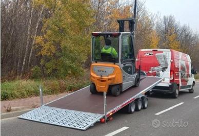 Rimorchi macchine operatrici ,carrelli elevatori