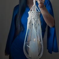 realizzo lanterne in macramè 