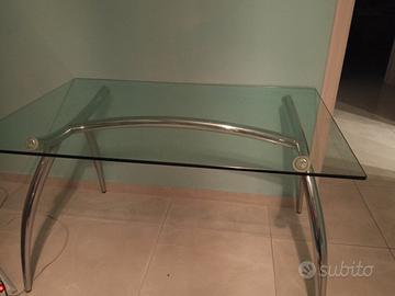 Tavolo in cristallo Calligaris 