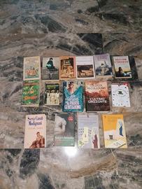 Lotto 15 libri romanzi narrativa usati 