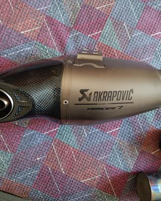 Scarico Akrapovic x Yamaha XSR700/MT07/Tracer 7