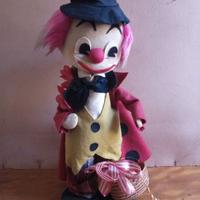 Pupazzo SBIRULINO in panno Lenci 