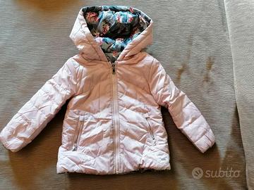 Piumino Mayoral Bimba rosa 24 mesi double face