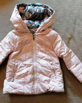 Piumino Mayoral Bimba rosa 24 mesi double face