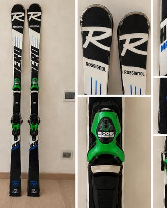 Sci Rossignol Hero Master con attacchi Look